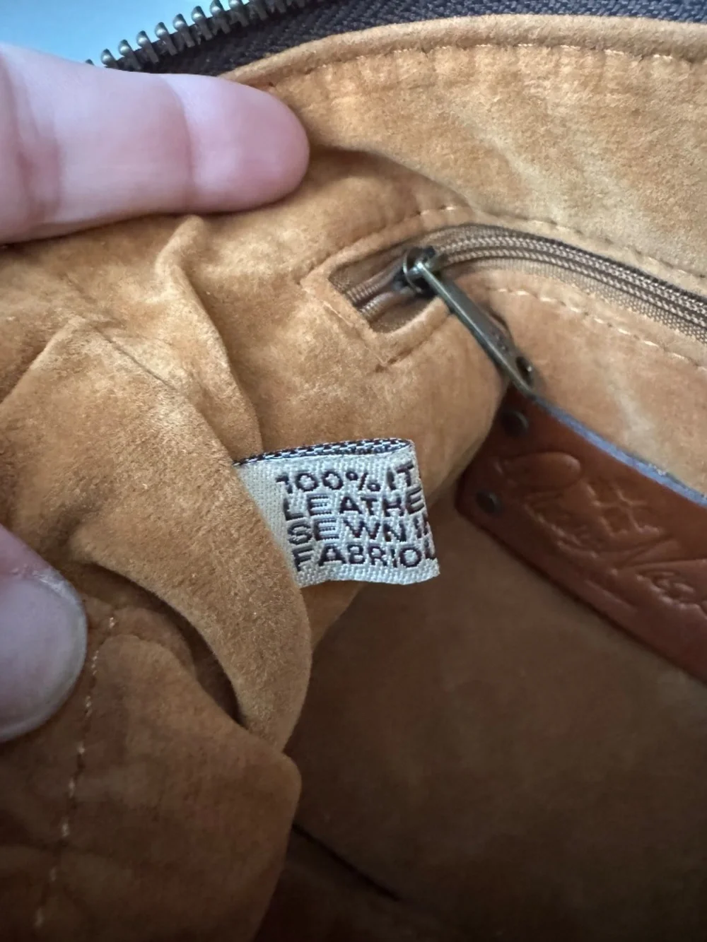 Patricia Nash Cassini Wristlet Wheat Leather‎ Laser Cut Metallic